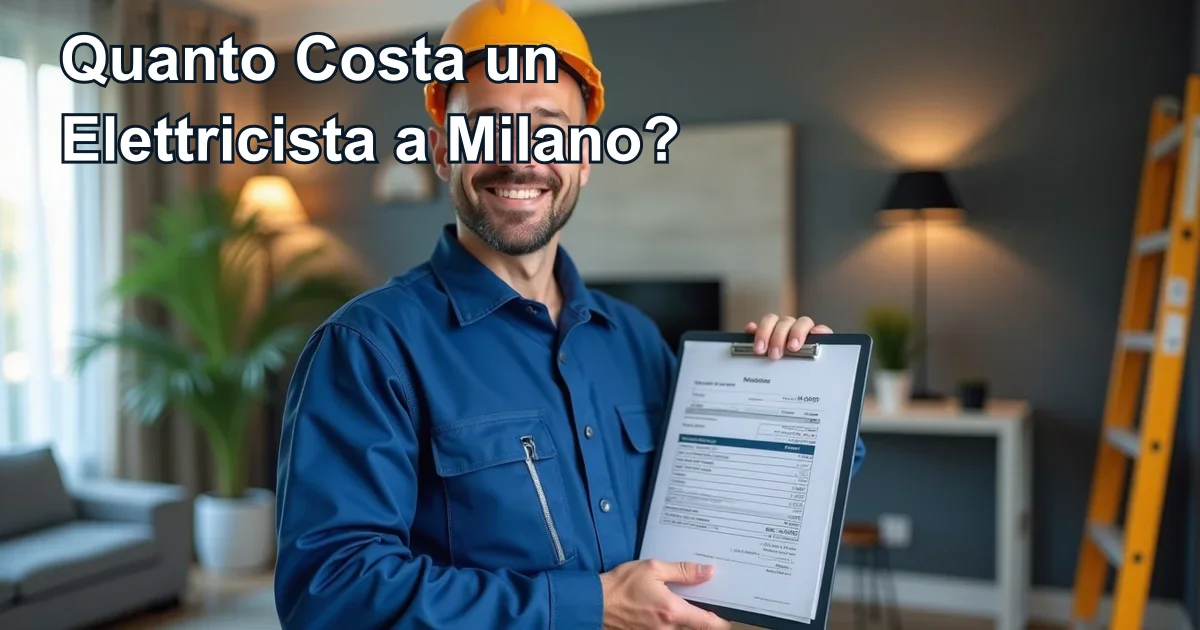 Prezzi elettricista Roma 2026
